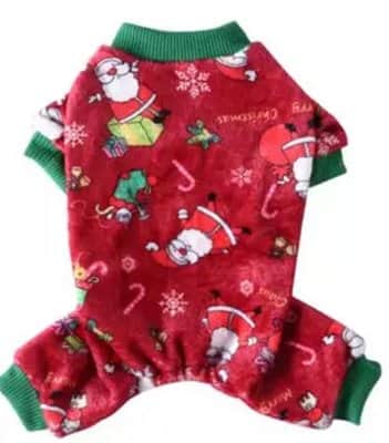 חליפת חג המולד מידה L