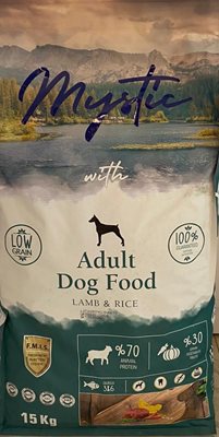 Mystic בטעם כבש ואורז 15 ק"ג