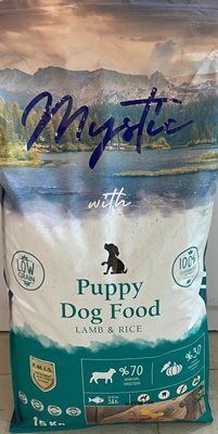 Mystic לגורים בטעם כבש ואורז 15 ק"ג