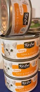 קיקט שימורי עוף וטונה 70 גרם