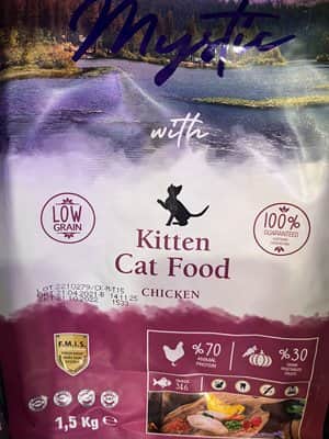 מזון מייסטיק לגורים בטעם עוף 1.5 ק"כ