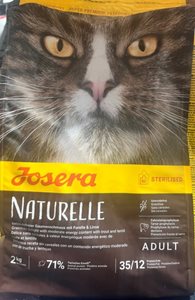 מזון ג'וסרה נטורל קט בטעם עוף לחתולים בוגרים 2 ק"ג