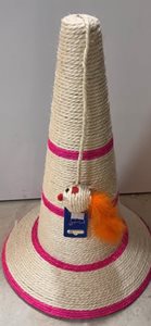 מגרדת קונוס לחתול +משחק